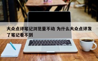 大众点评笔记浏览量不动 为什么大众点评发了笔记看不到