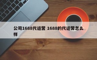 公司1688代运营 1688的代运营怎么样