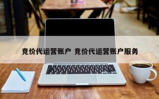 竞价代运营账户 竞价代运营账户服务