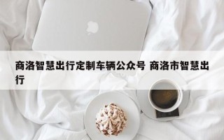 商洛智慧出行定制车辆公众号 商洛市智慧出行