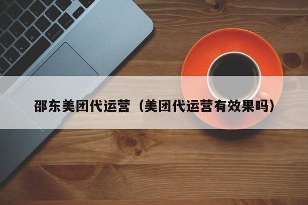 邵东美团代运营（美团代运营有效果吗）-第1张图片-懂团帝