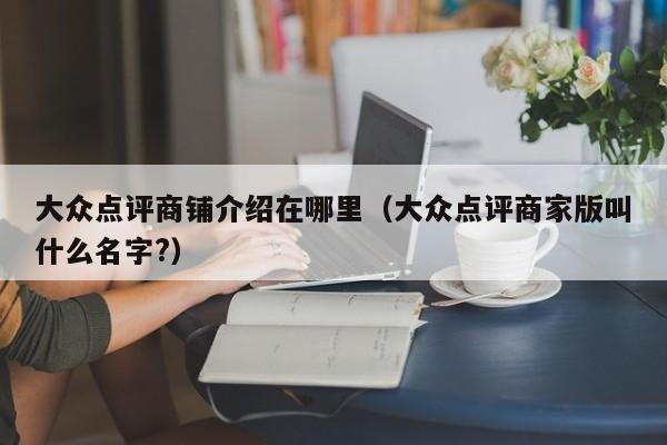 大众点评商铺介绍在哪里（大众点评商家版叫什么名字?）-第1张图片-懂团帝