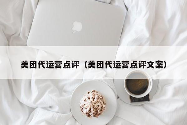 美团代运营点评（美团代运营点评文案）-第1张图片-懂团帝