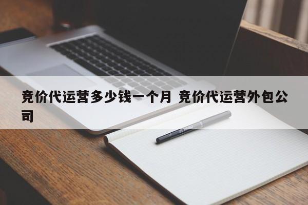 竞价代运营多少钱一个月 竞价代运营外包公司-第1张图片-懂团帝