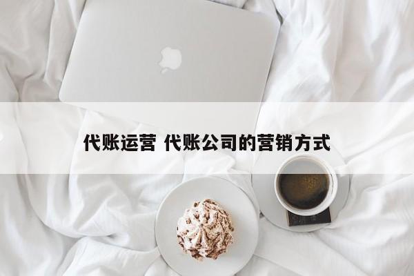 代账运营 代账公司的营销方式-第1张图片-懂团帝